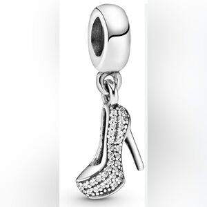 PANDORA- Sparkling Stiletto Dangle Charm